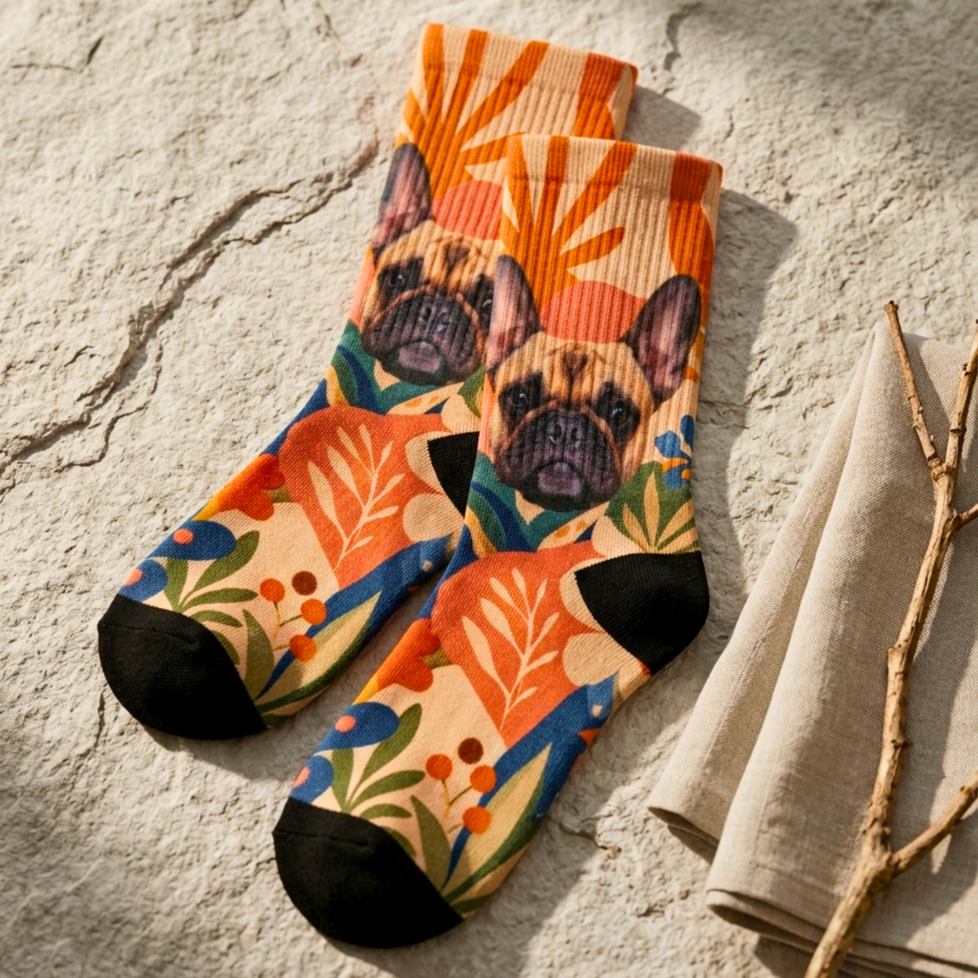 Custom Printed Fun Themed Socks